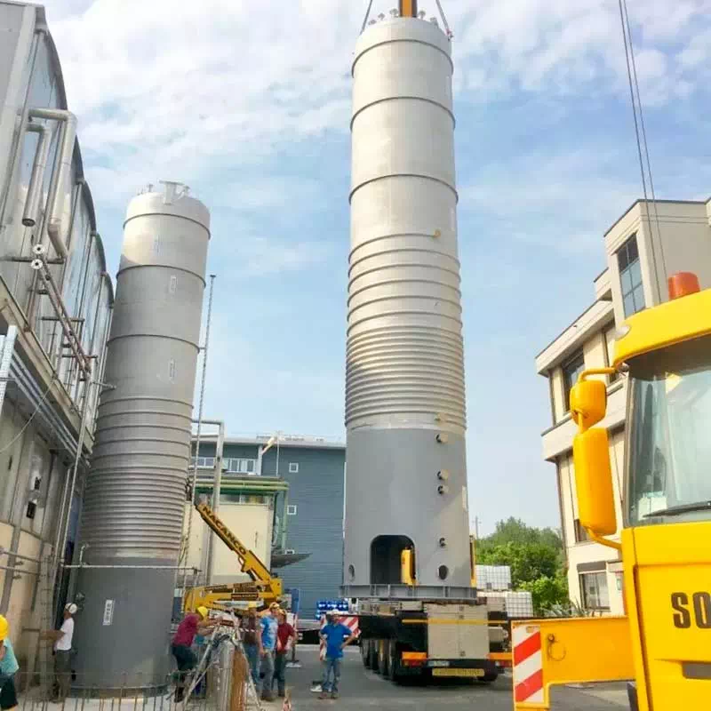 production-of-distillation-columns-for-industrial-plants